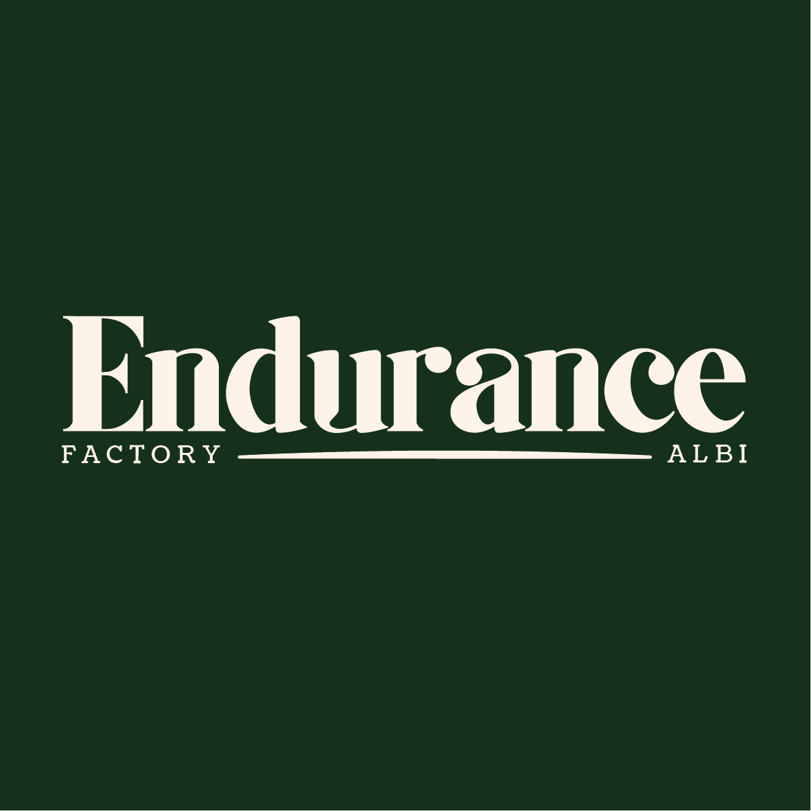 Logo Endurance Factory Albi, salle de sport spécialiste de l'Hyrox à Albi